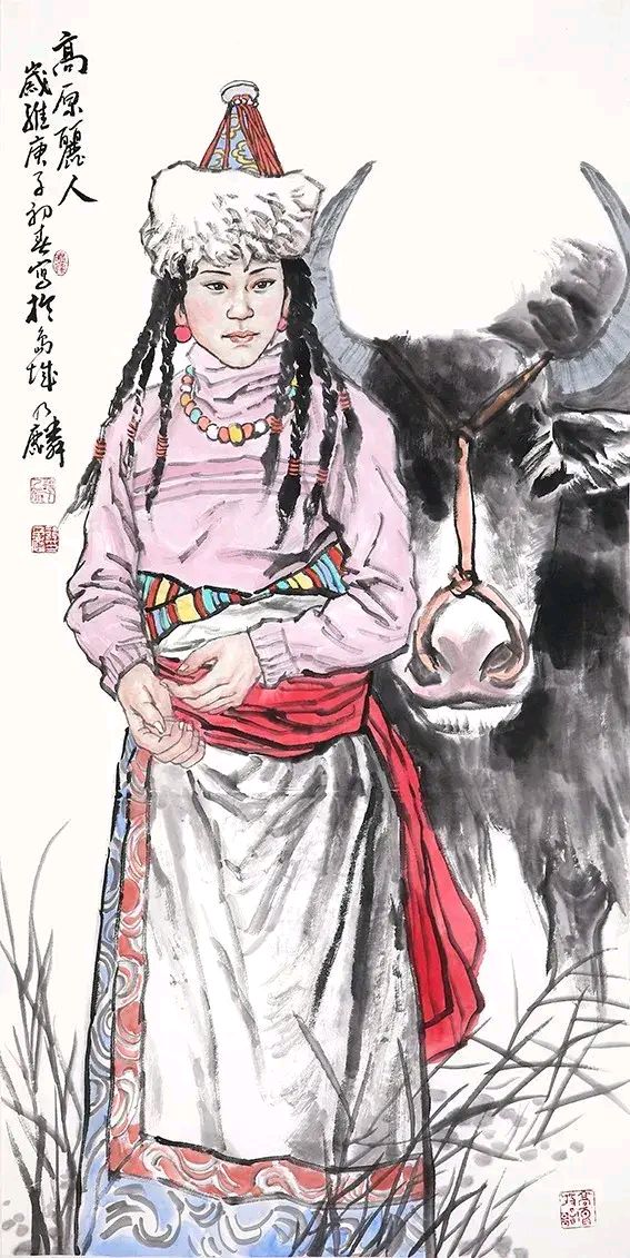 「画坛掇英」中国画画家谭乃麟作品选!