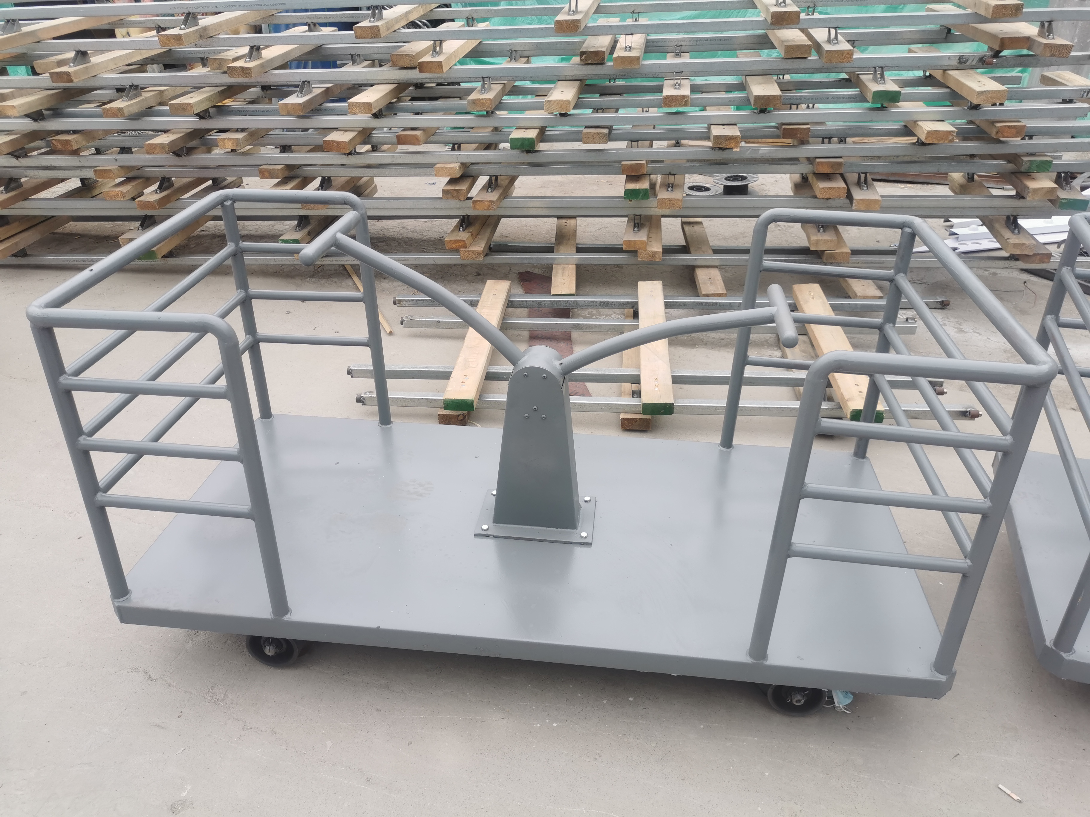 人力轨道手压车无动力轨道手摇车