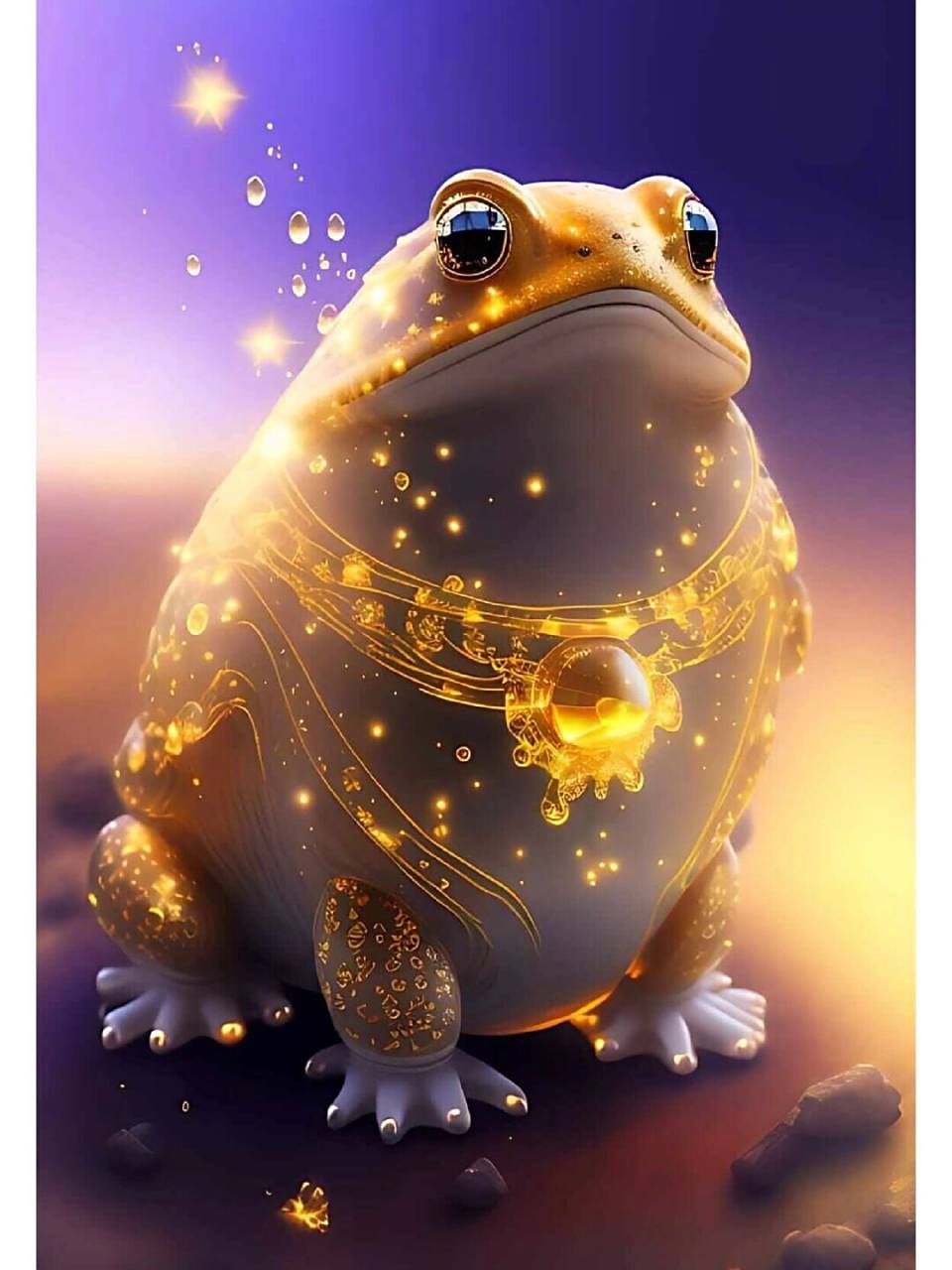 金蟾还有官运亨通,镇宅辟邪,旺财等多重寓意