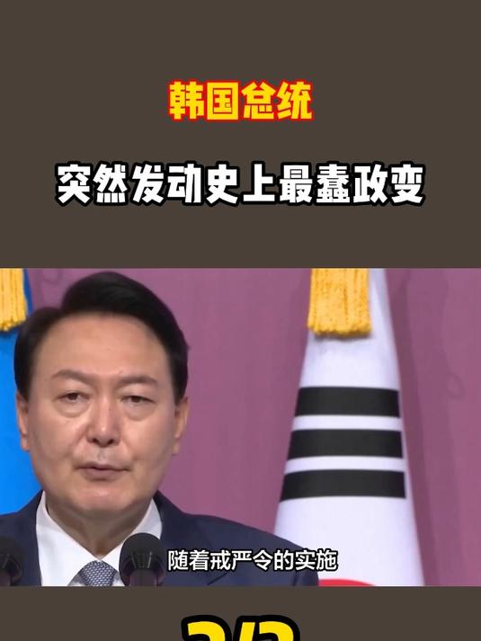 韩国总统突然发动史上最蠢政变2