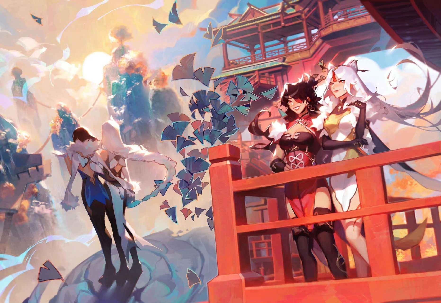 「申兰&北光」 作者:elodeas