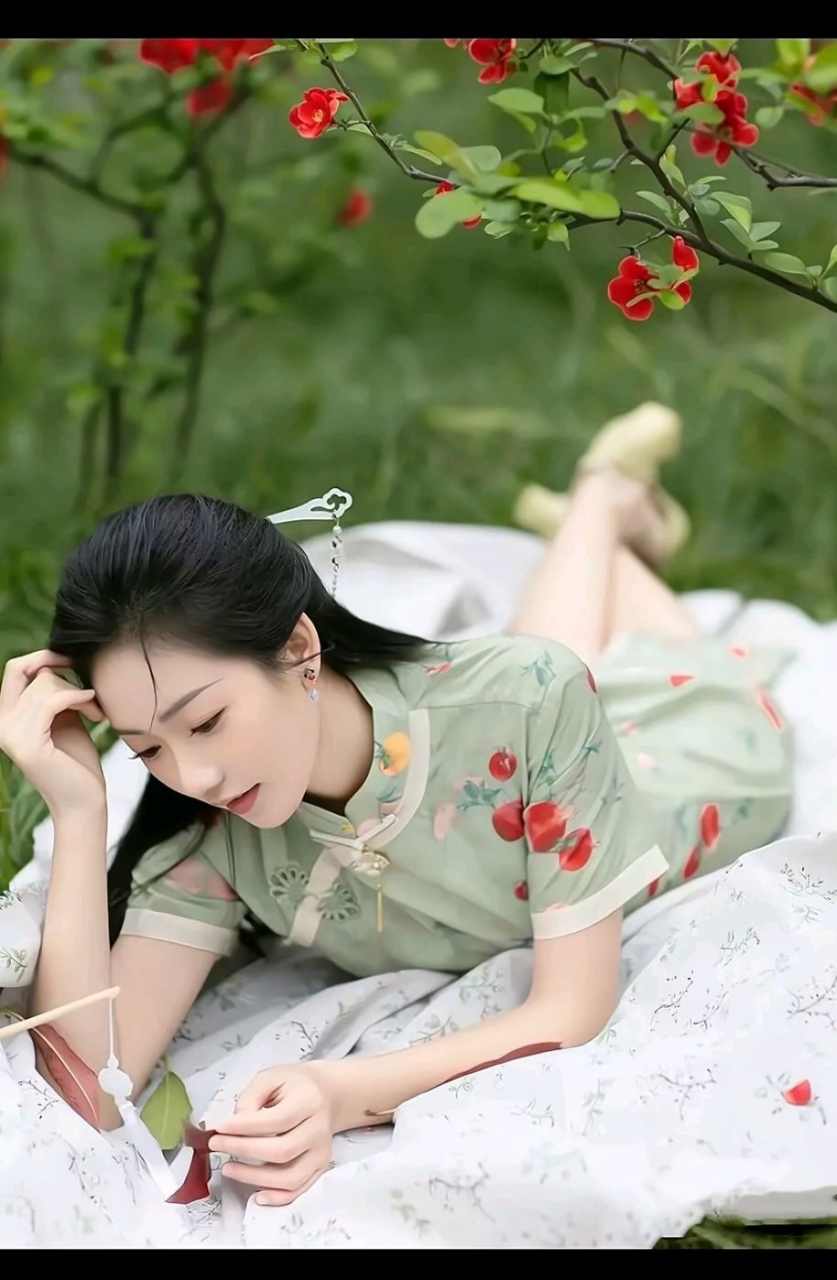 很漂亮的江南旗袍美女!优雅!温婉!大气!  喜欢旗袍嘛