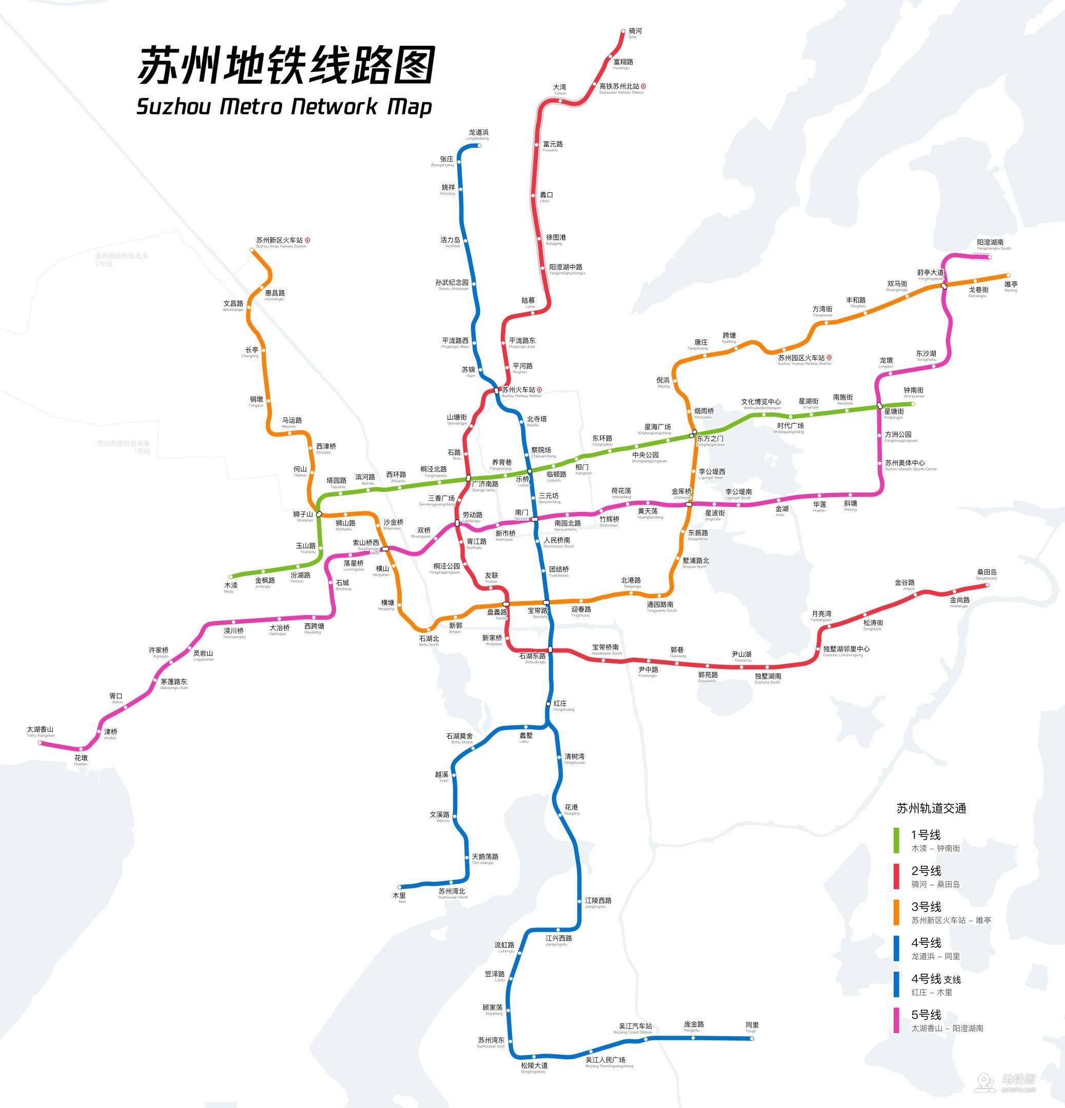 苏州地铁1号线路图图片