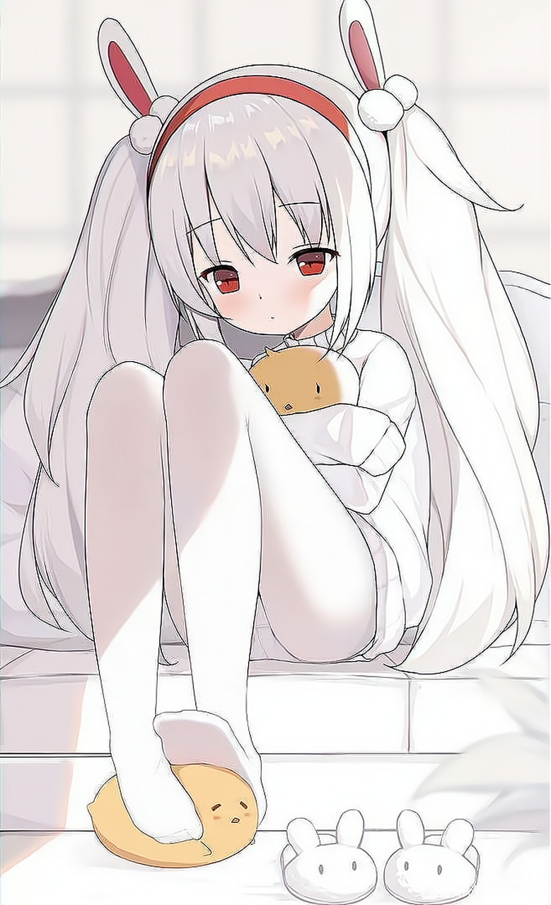 穿白丝,果然更显清纯[吃鲸] #白丝yyds#