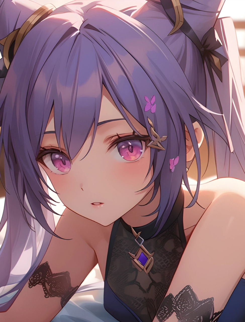 卖牛杂的美少女[亲吻] 画师:noscro#二次元美图# #我爱二次元