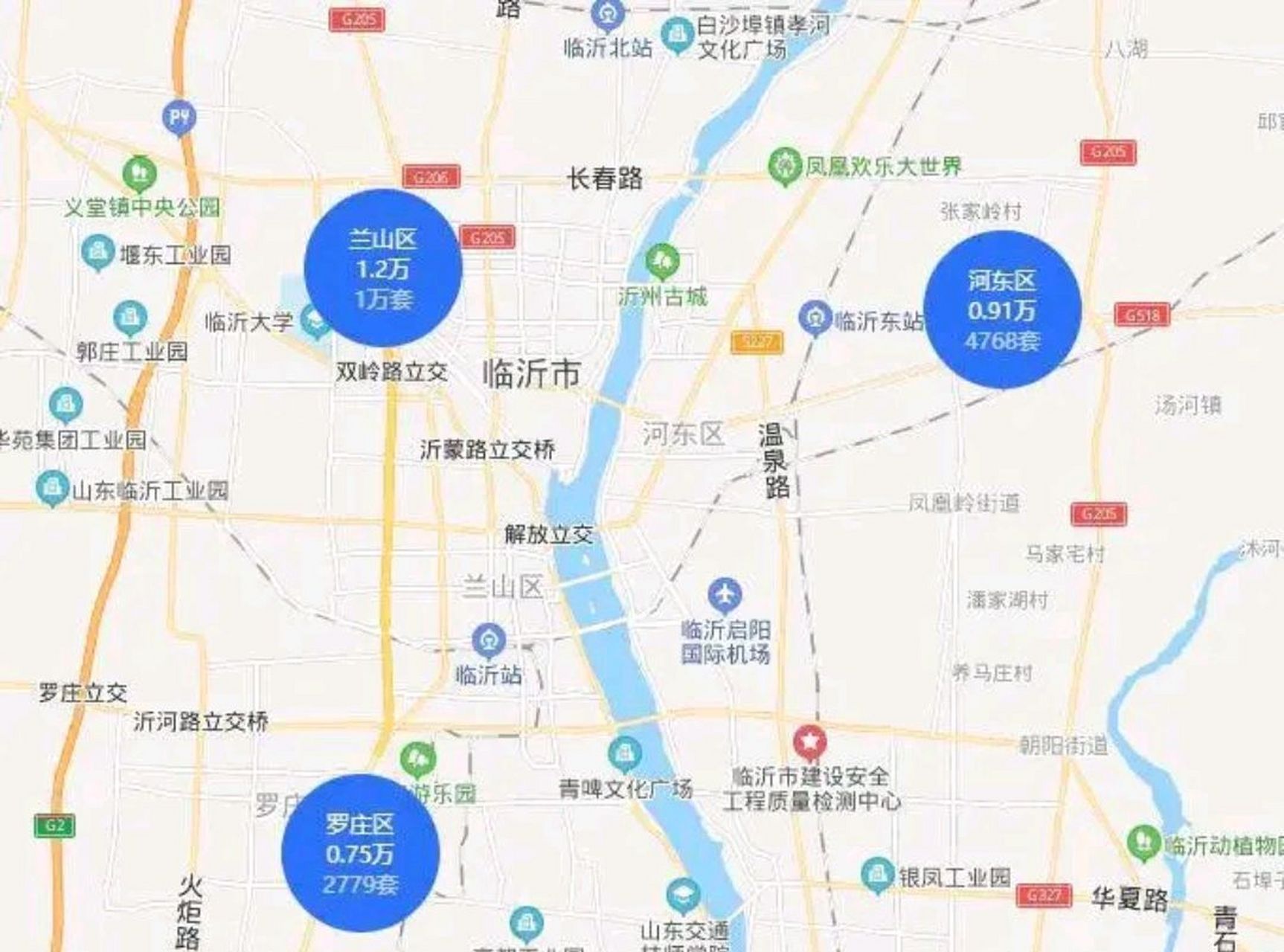 临沂市房价四连跌,11月份存量房17957套,成交均价8683元/平,成交均价