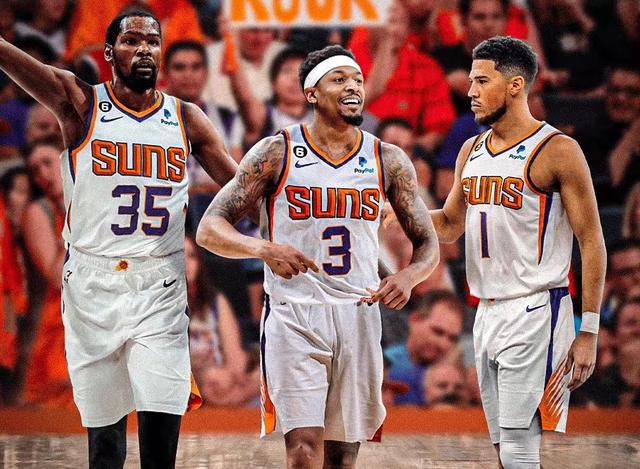 大结局?nba太阳队展现超强进攻,单节20中17,杜兰特和布克乐开花