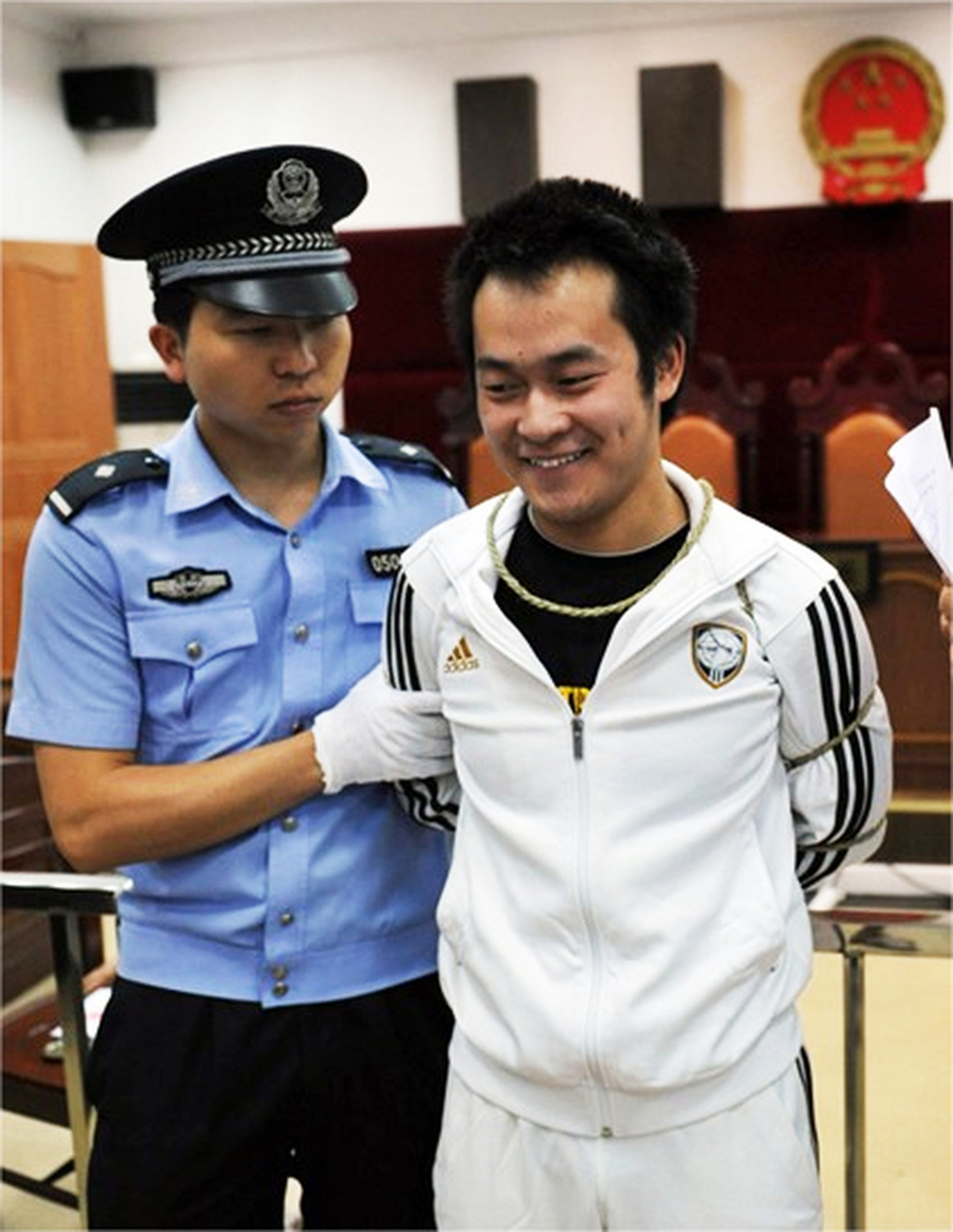 2012年5月8日,因劫杀法官被宣判死刑,林文栋不但没有任何悔意,反而