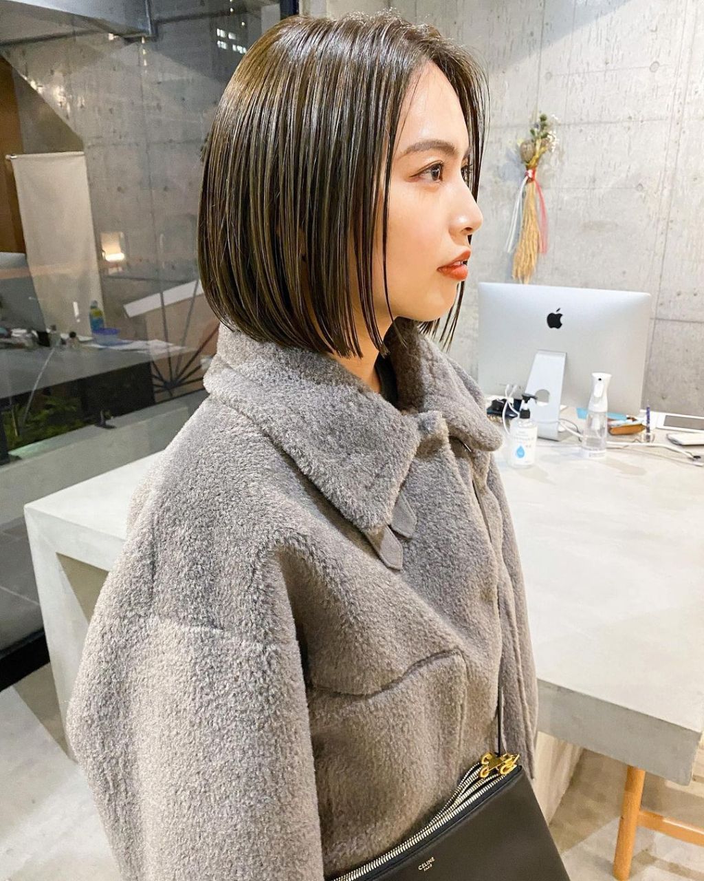 广州托尼盖美发学校显色程度不够.