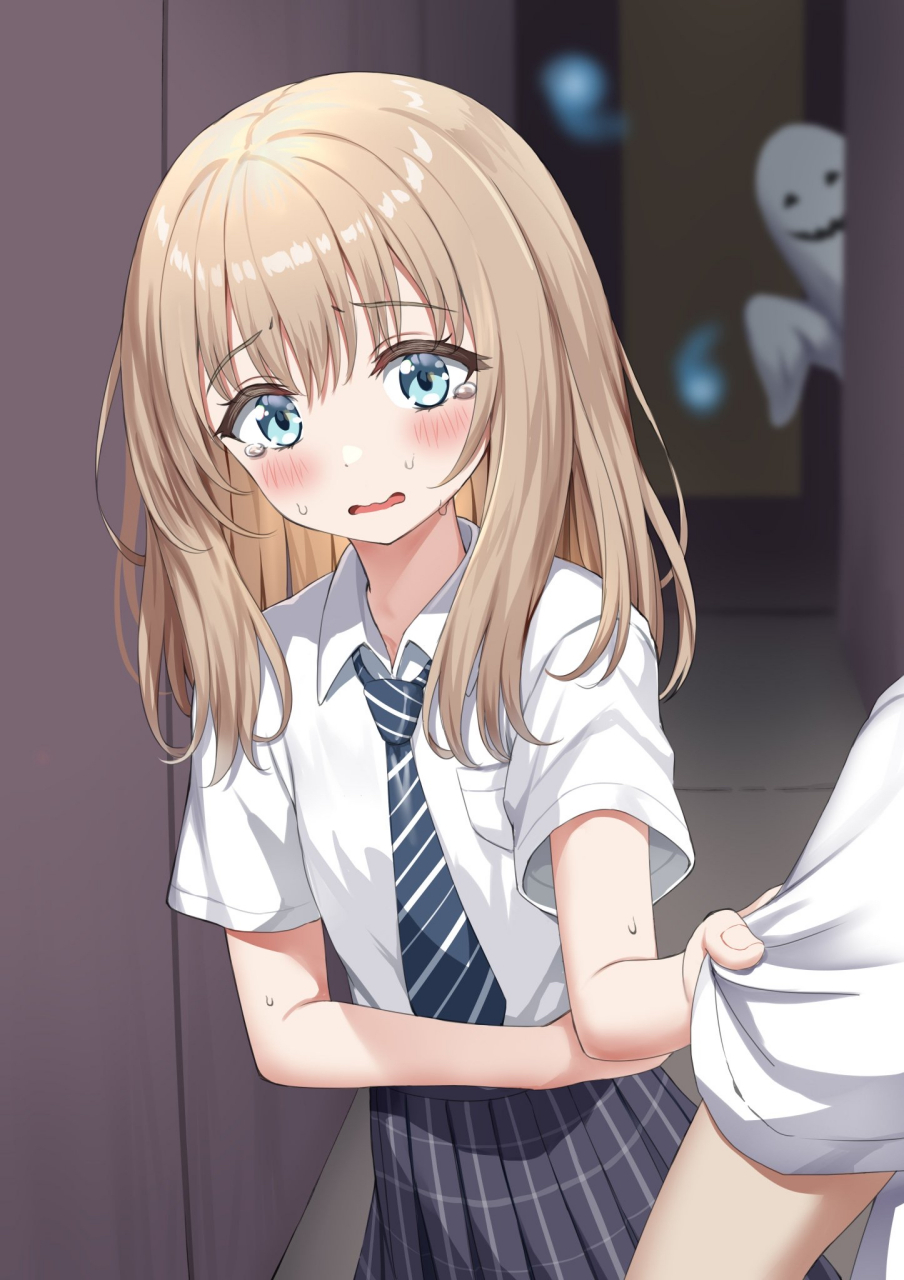 拜托了,不认识的大哥哥,让我拉着你的衣角走吧[悲伤] #二次元