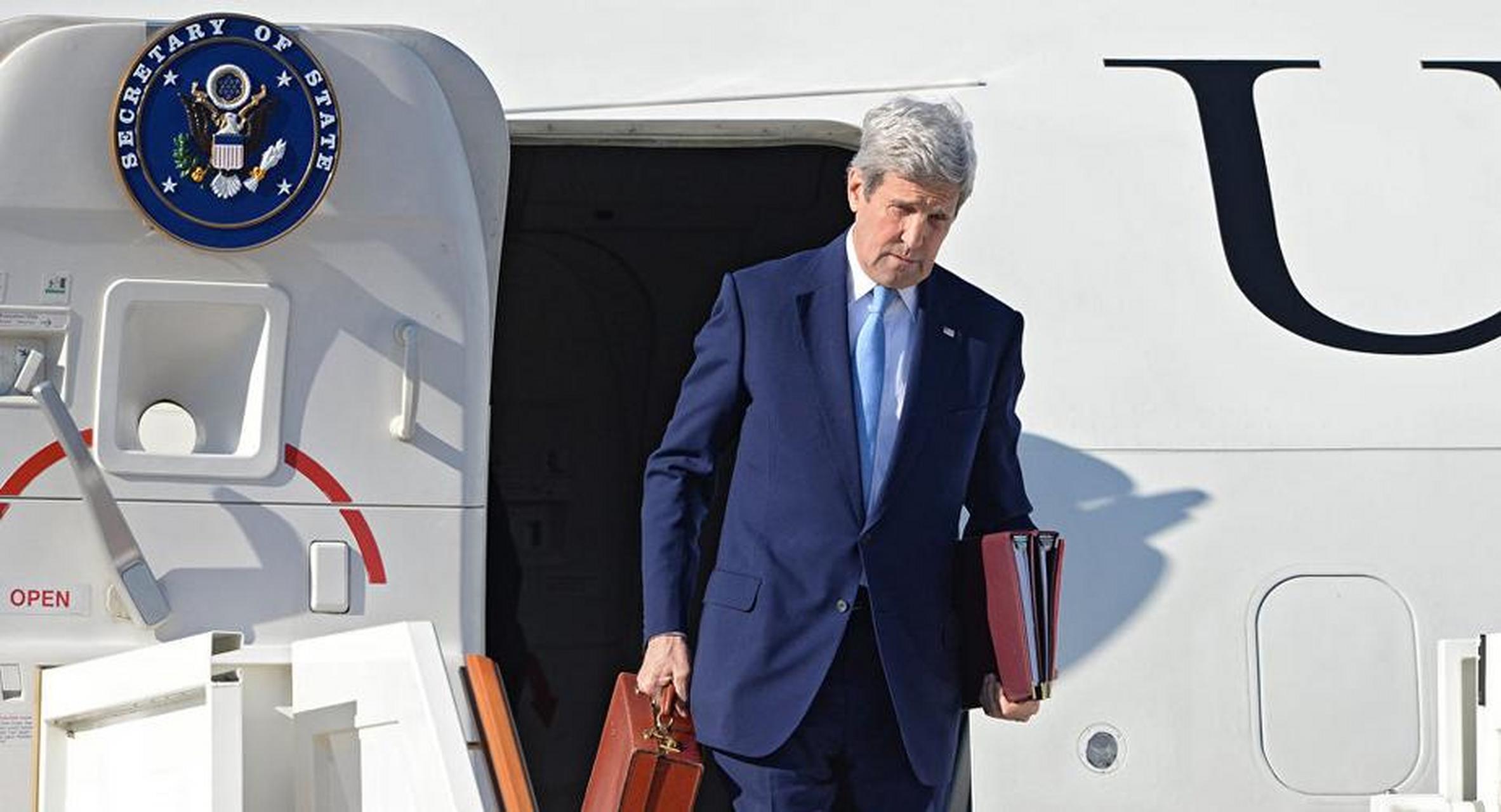 美国总统气候问题特使克里已于16日下午飞抵北京,开启为期四天的中国