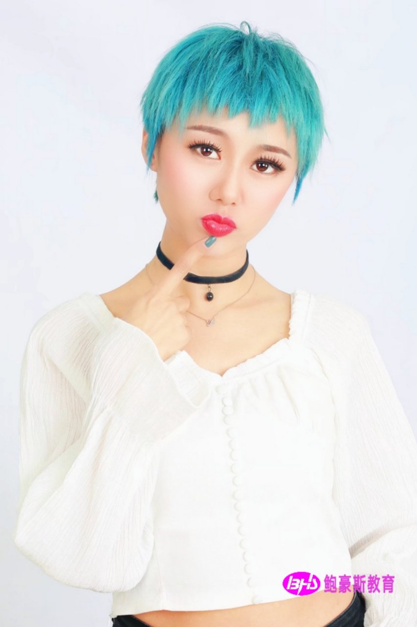 郑州美发学校# 几何学说与美发的关系,方圆三角是怎么形成的,头型与