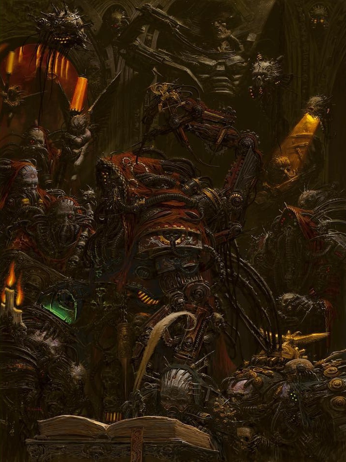 adrian smith 战锤系列插画欣赏