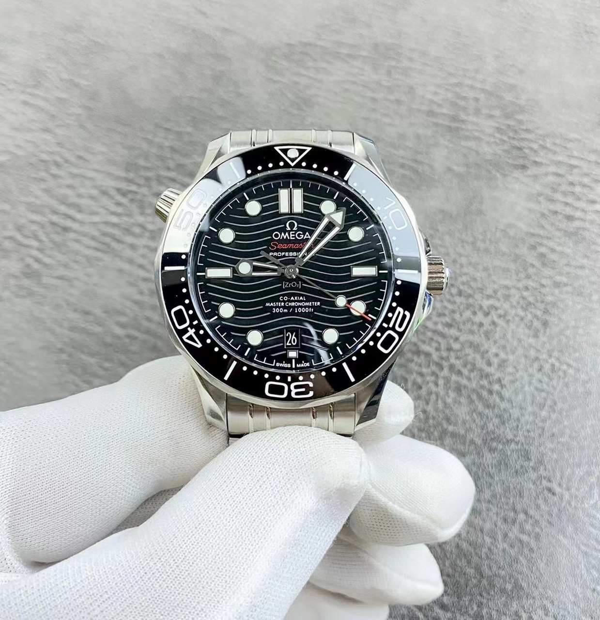 【欧米茄61omega】 海马300米 欧米伽全新海马300 米潜水表 搭载