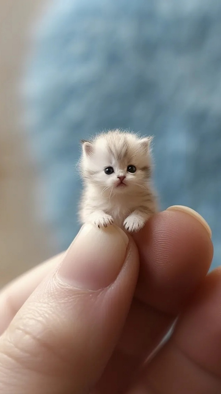 世界上最小的猫 可爱图片