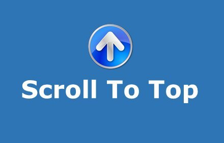 Scroll To Top 提高你浏览页面的工作效率