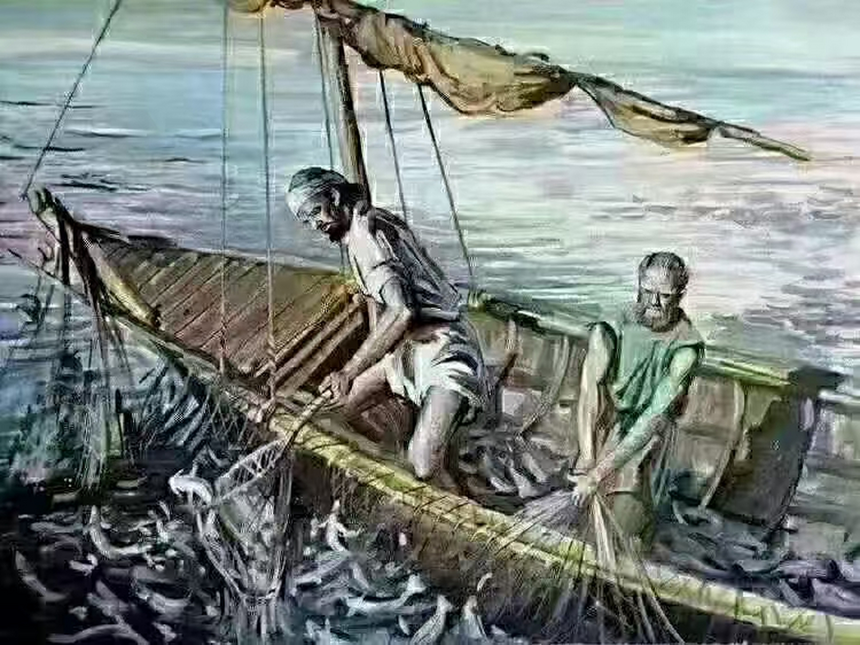 渔夫出海前并不知道鱼在哪, 可他们还是选择出发, 因为他们相信会满载