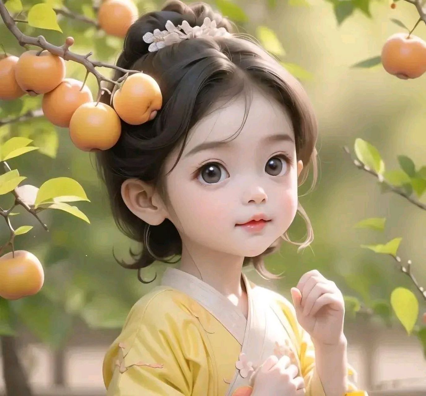 萌娃头像～这小宝贝水灵灵的,活泼可爱