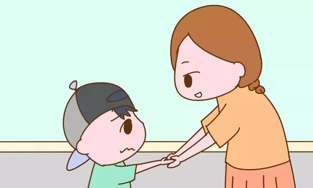 犯错父母正确教育孩子图片批评孩子父母安慰教育孩子家长安慰孩子卡通