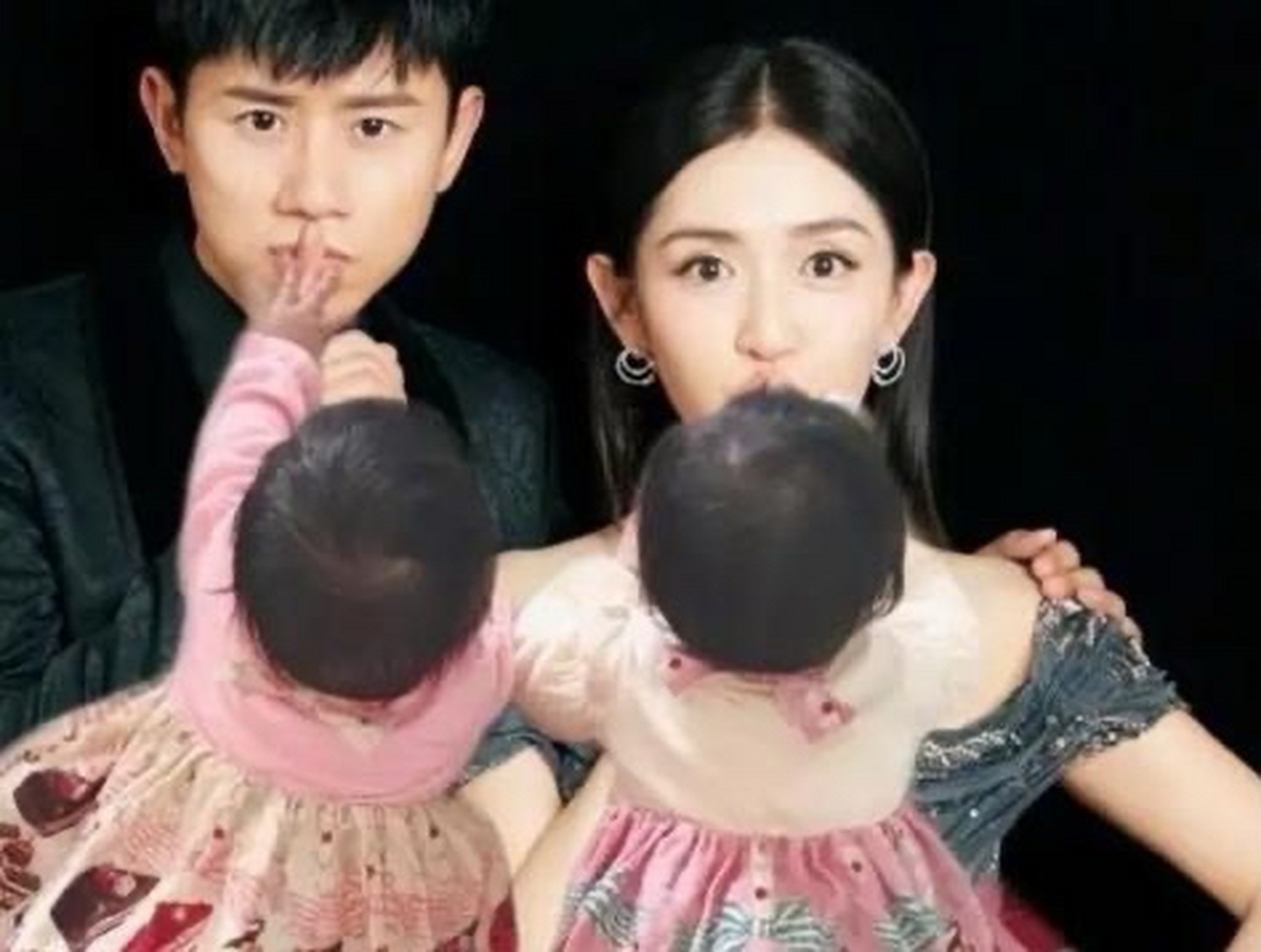 张杰谢娜带女儿上课# 谢娜2018年生了一对双胞胎女孩子儿,2021年5月