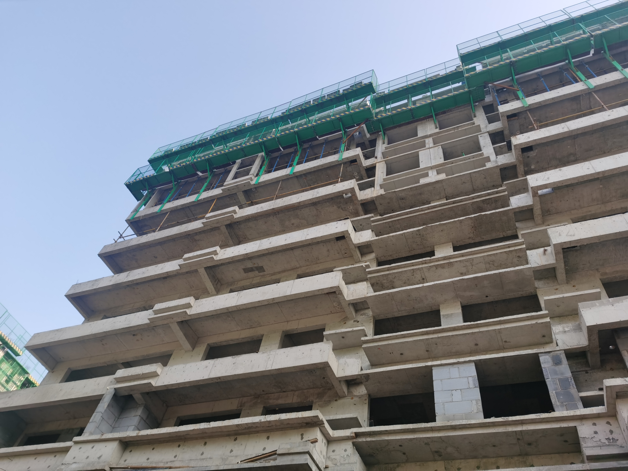 专业出租出售装配式建筑外挂架外挂架外挂防护架脚手架