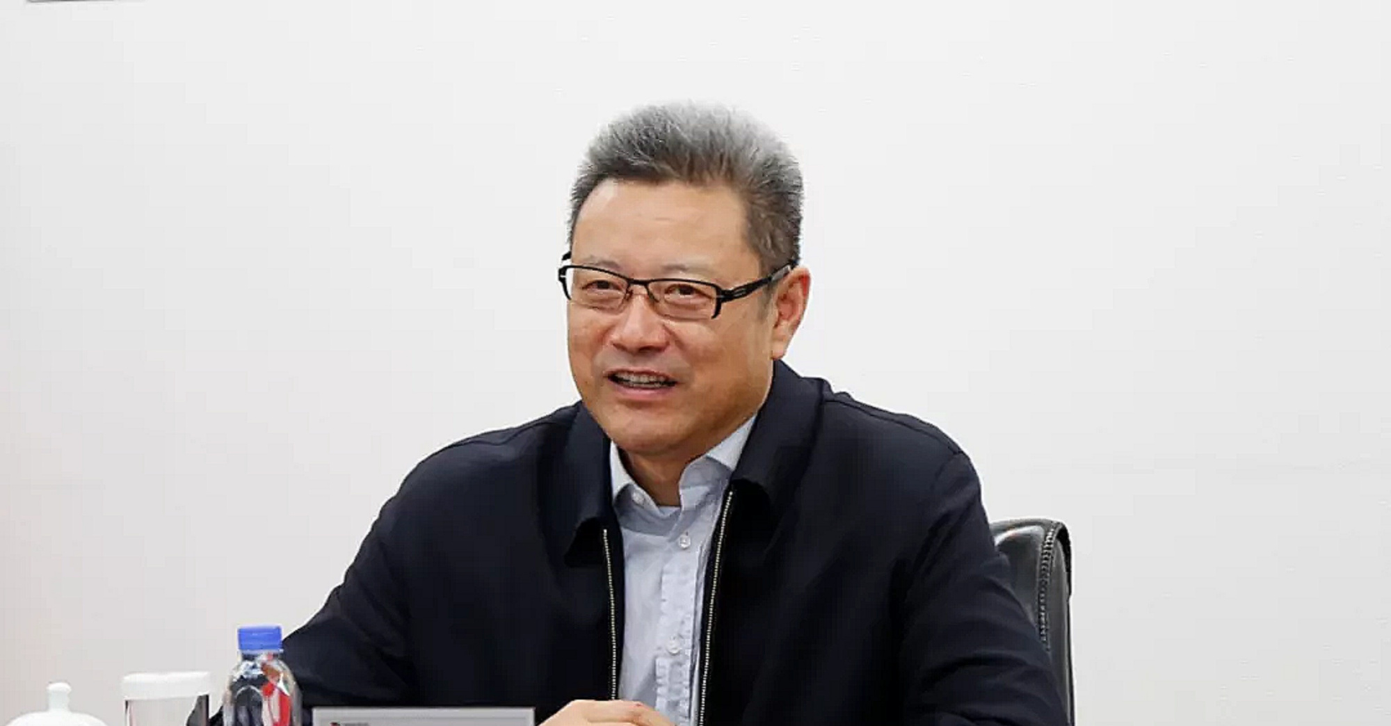 国家电投董事长,党组书记钱智民同晶科能源董事长李仙德会谈