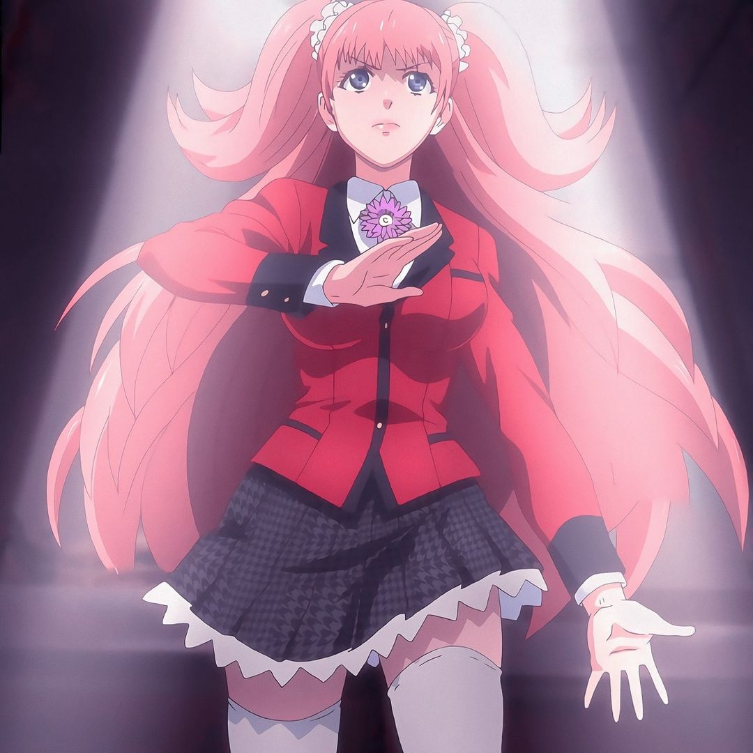 《狂赌之渊》梦见弖优芽美,眼睛里有星星的可爱偶像,动漫头像