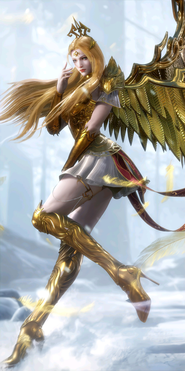 武庚纪# 天使圣王精美壁纸图片#壁纸# #国漫女神