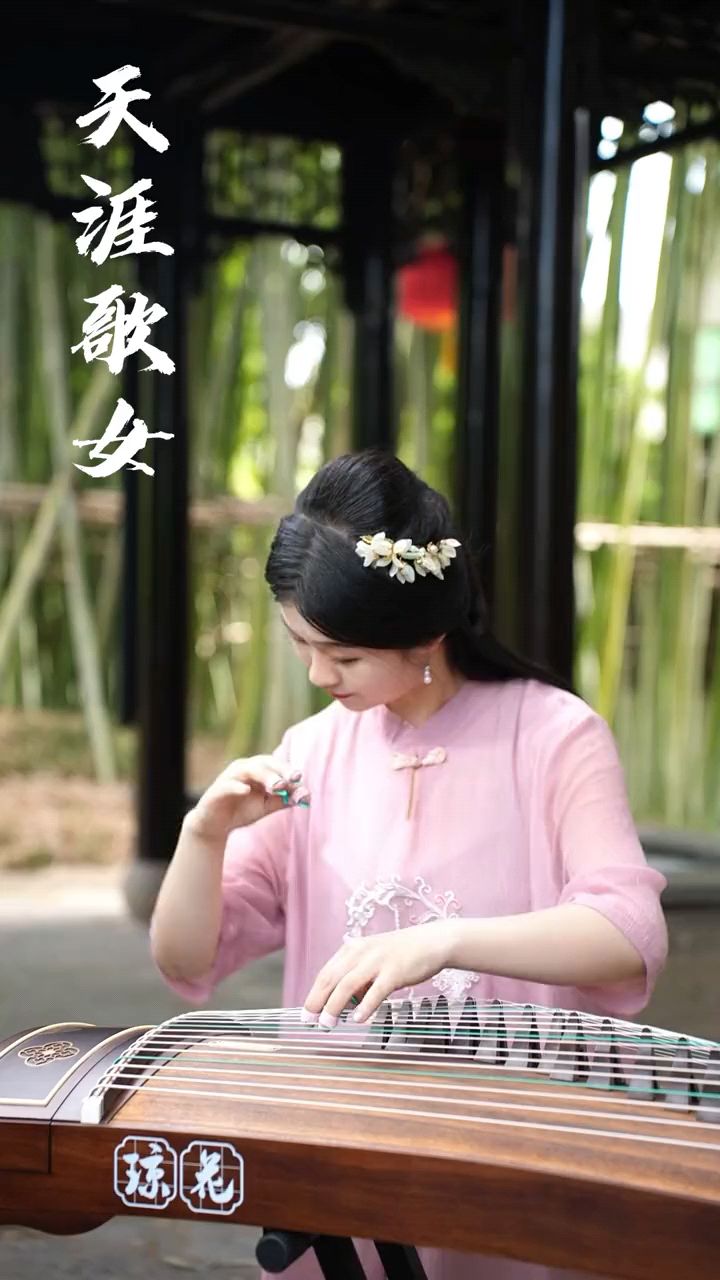 经典老歌《天涯歌女》纯筝版是不是别有韵味?古筝演奏,民族乐器