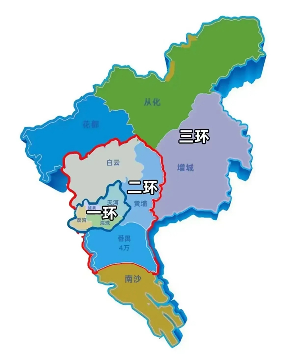 广州的三环,你在几环?