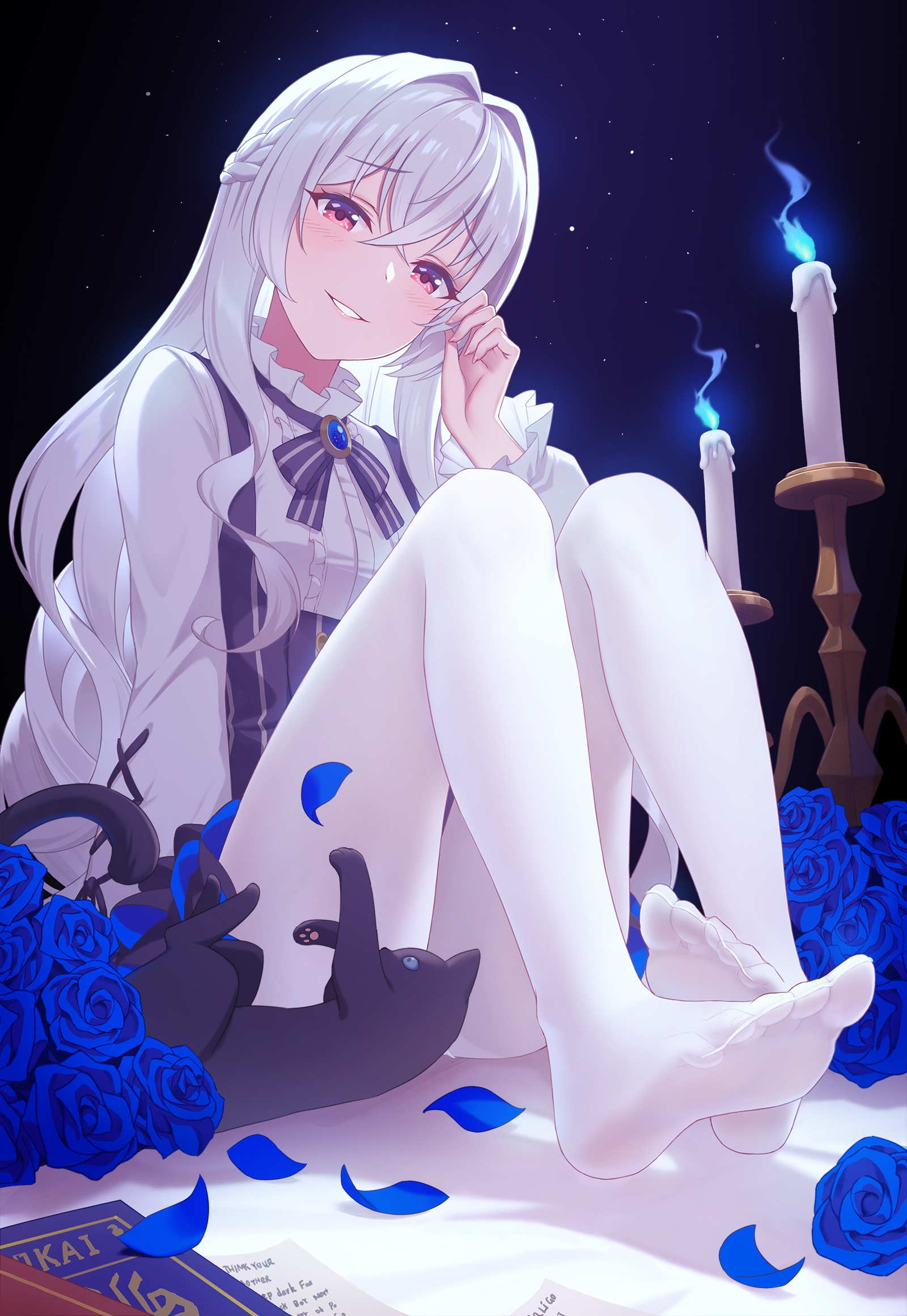 二次元壁纸(白丝)