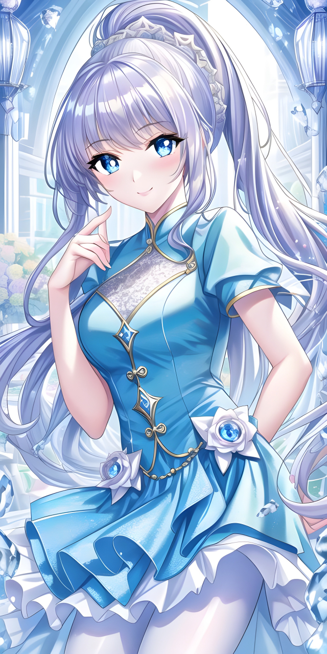 秀外慧中,亭亭玉立,婀娜多姿#二次元美少女
