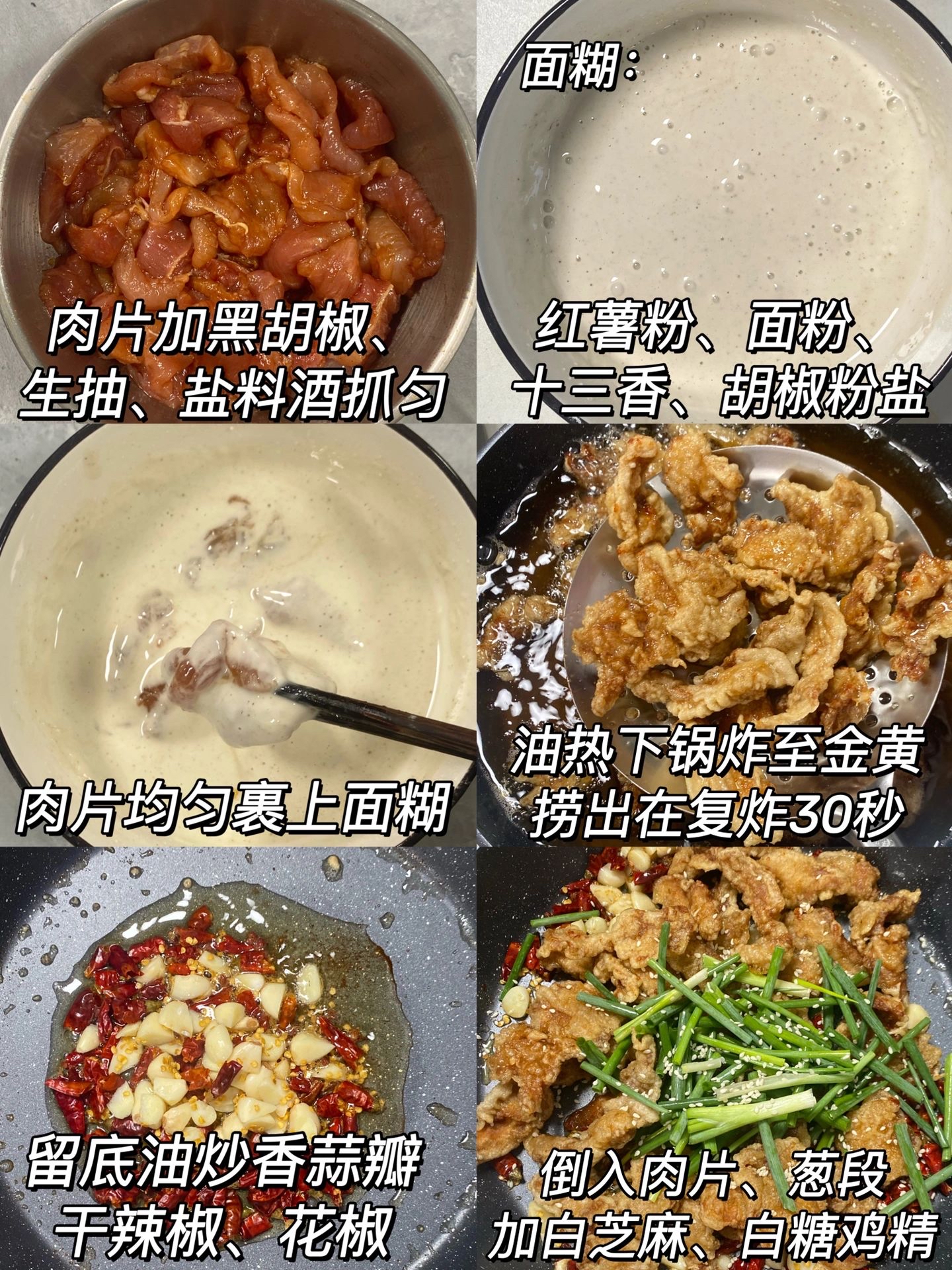 家常酥肉 做法图片