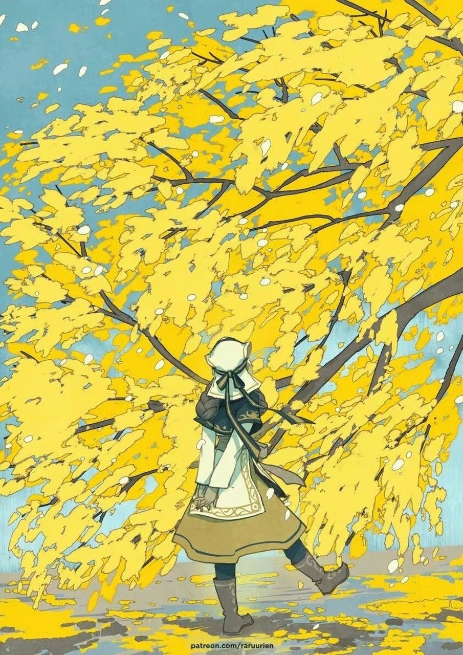绘画欣赏 画师:ann maulina 笔下的插画作品#插画