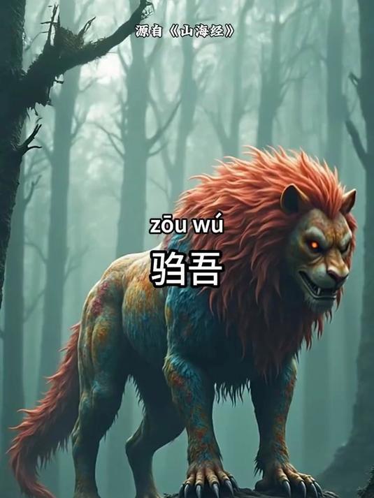 山海经异兽之驺吾