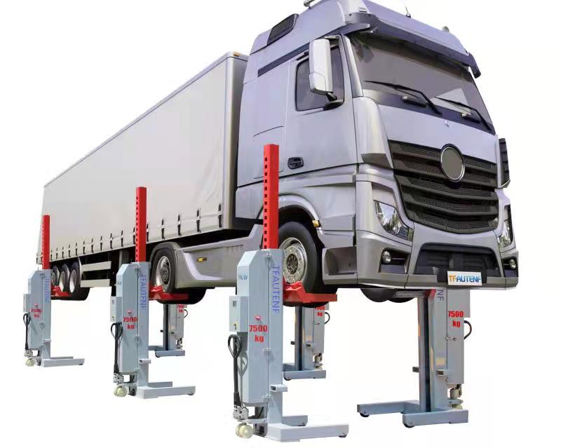 重卡大车商用车巴士无线可移动双柱四柱六柱举升机