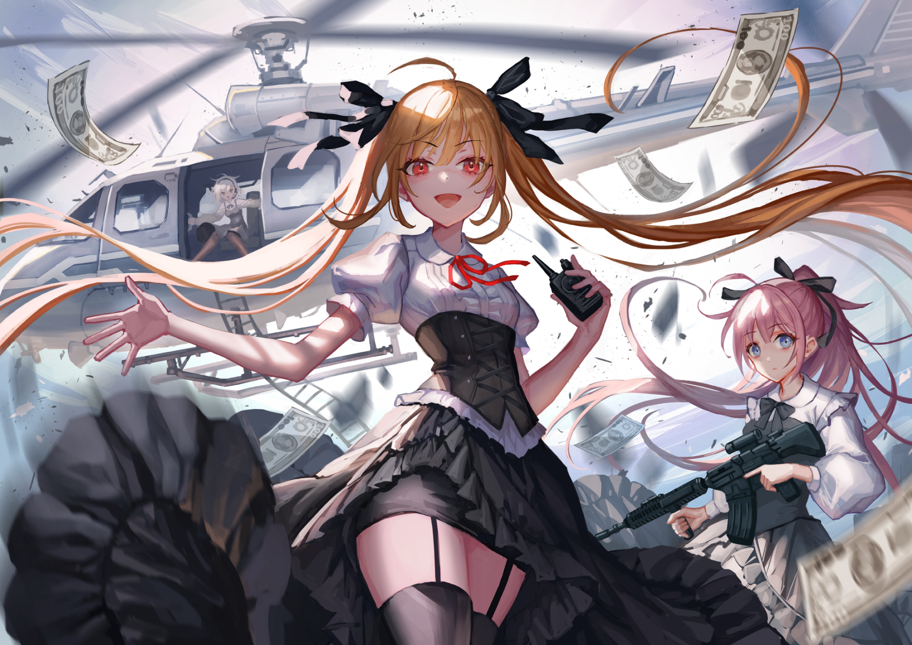 女孩子# 枪  画师:大熊まい◆お仕事募集