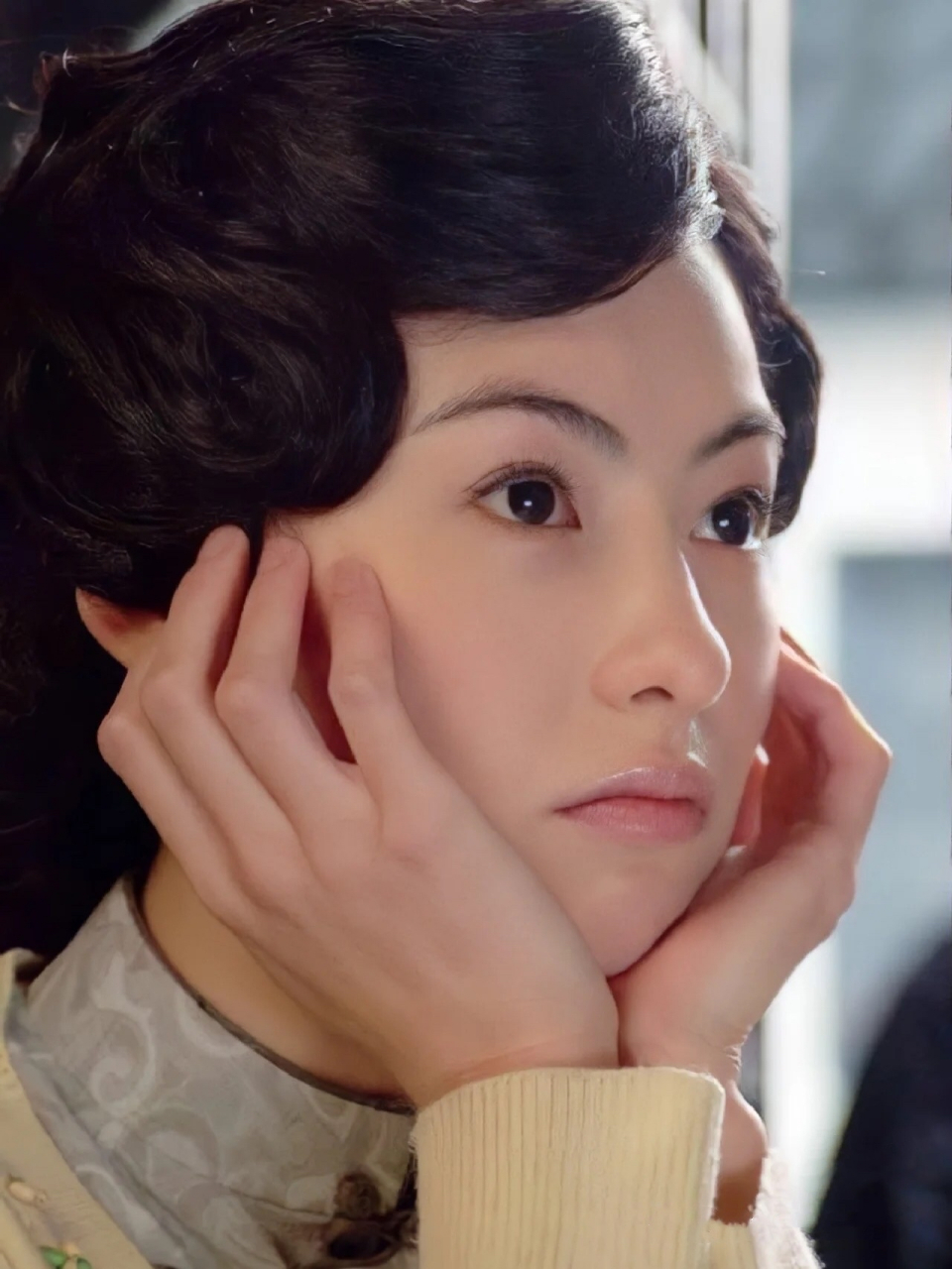 有见过张柏芝的民国妆容吗,果然女神穿什么美什么!