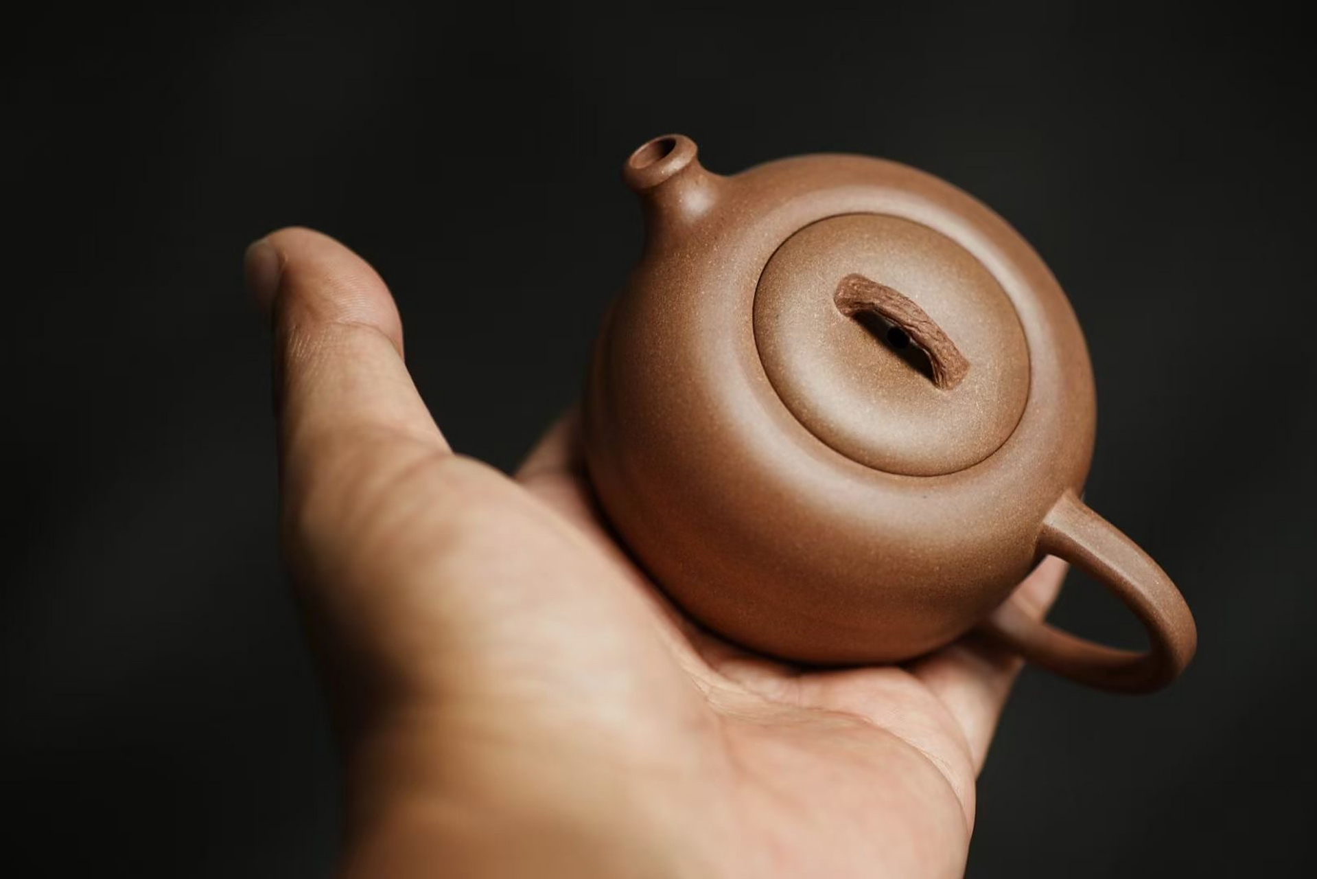 林一帆新品【舒和】   #紫砂壶# #全手工#玩味十足 老段文气 容量67