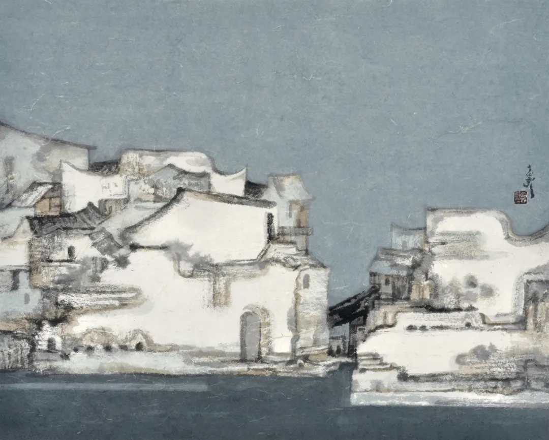 福建省画院|穿过昼夜的笔端——翁志承山水画