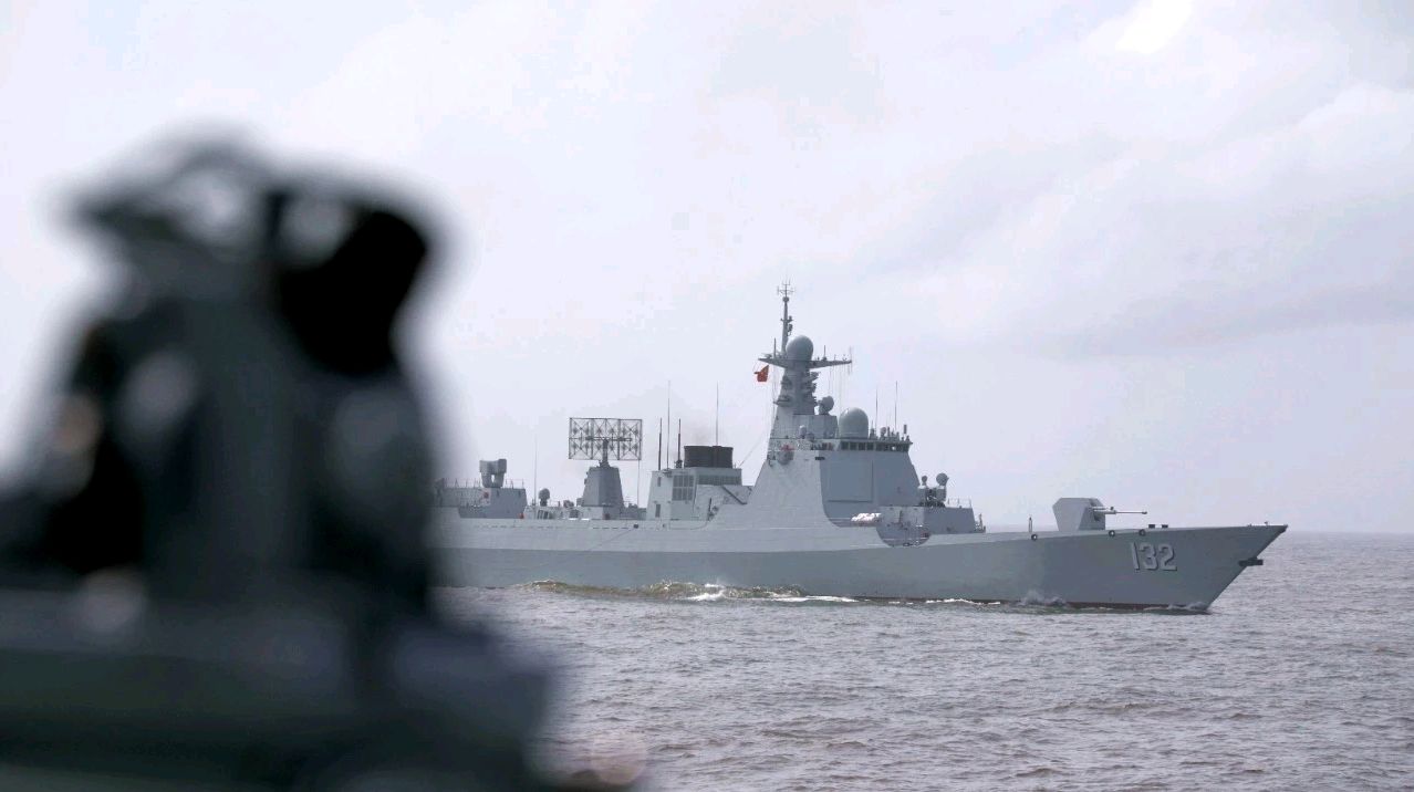 052dl型驱逐舰132苏州舰