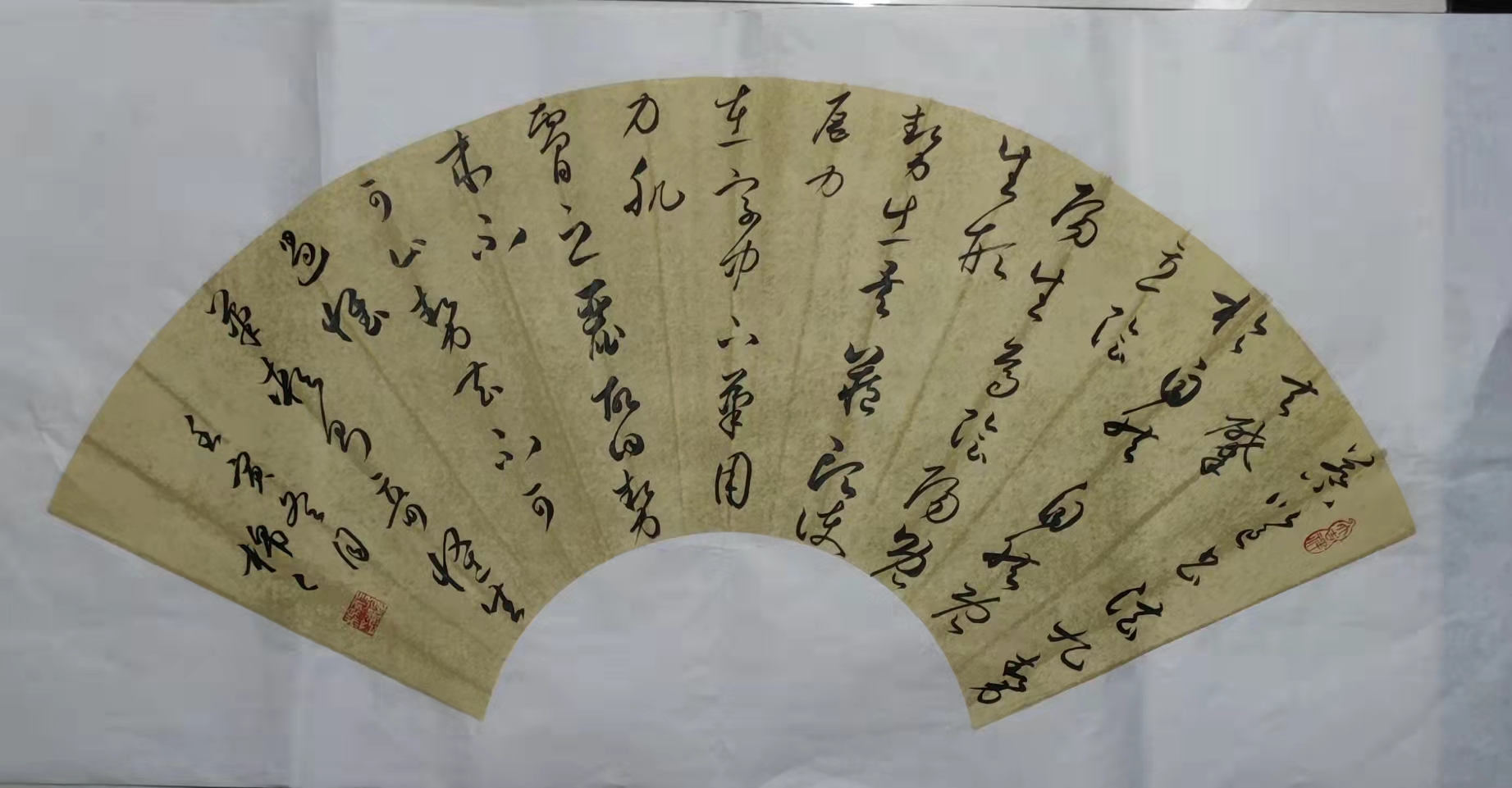 老石书法大讲堂一周作业展