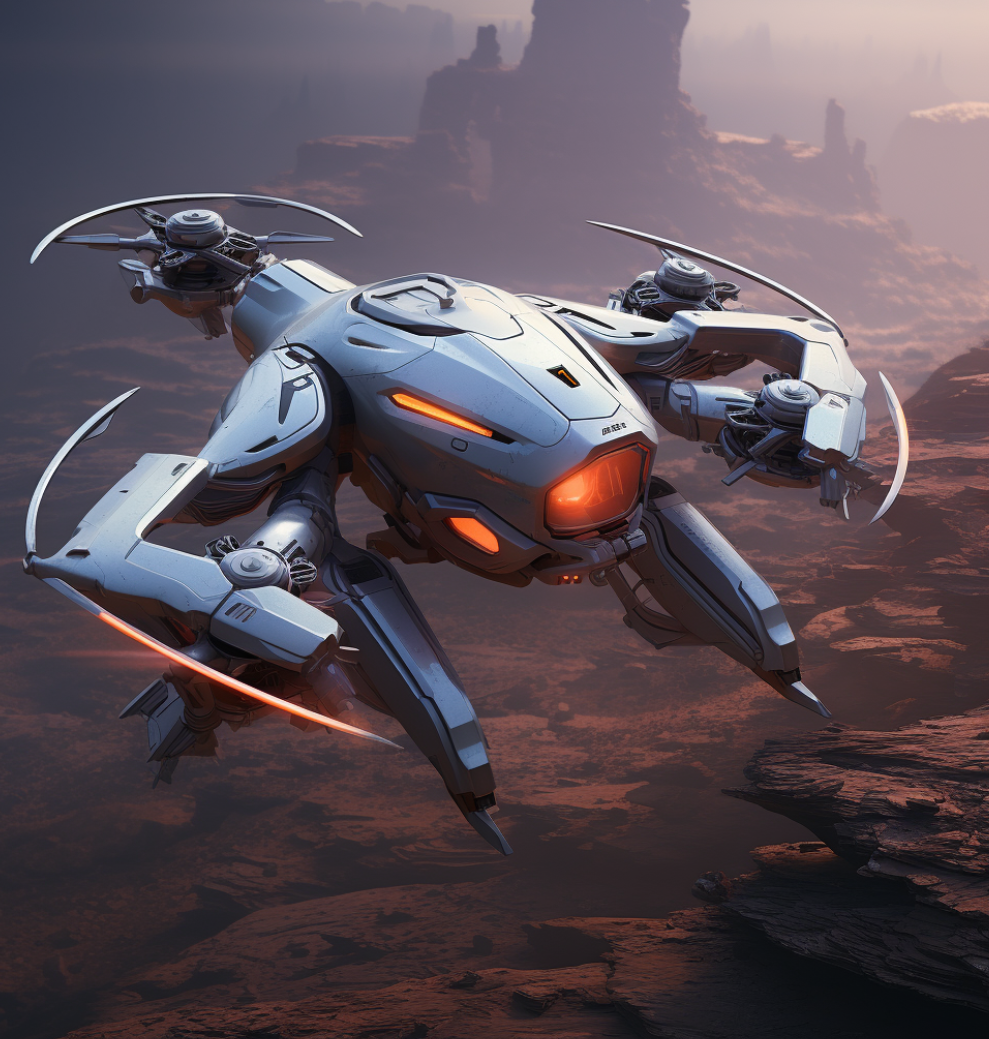 未来无人机概念机