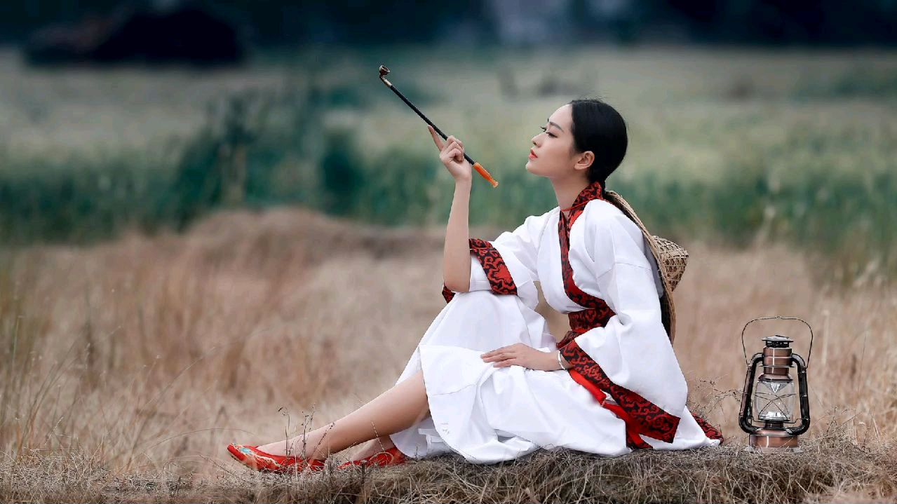 12星座化身古风少女,处女座红颜悦己,双子座清新脱俗