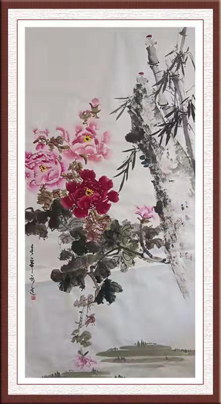 云南楚雄诗人钱进老师的精选作品集(诗词与美画)