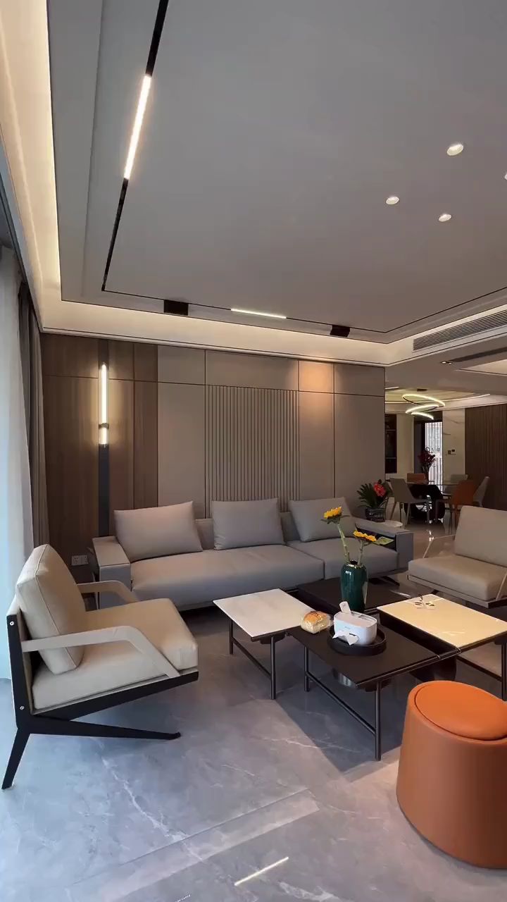 大平顶无主灯一直不过时的风格