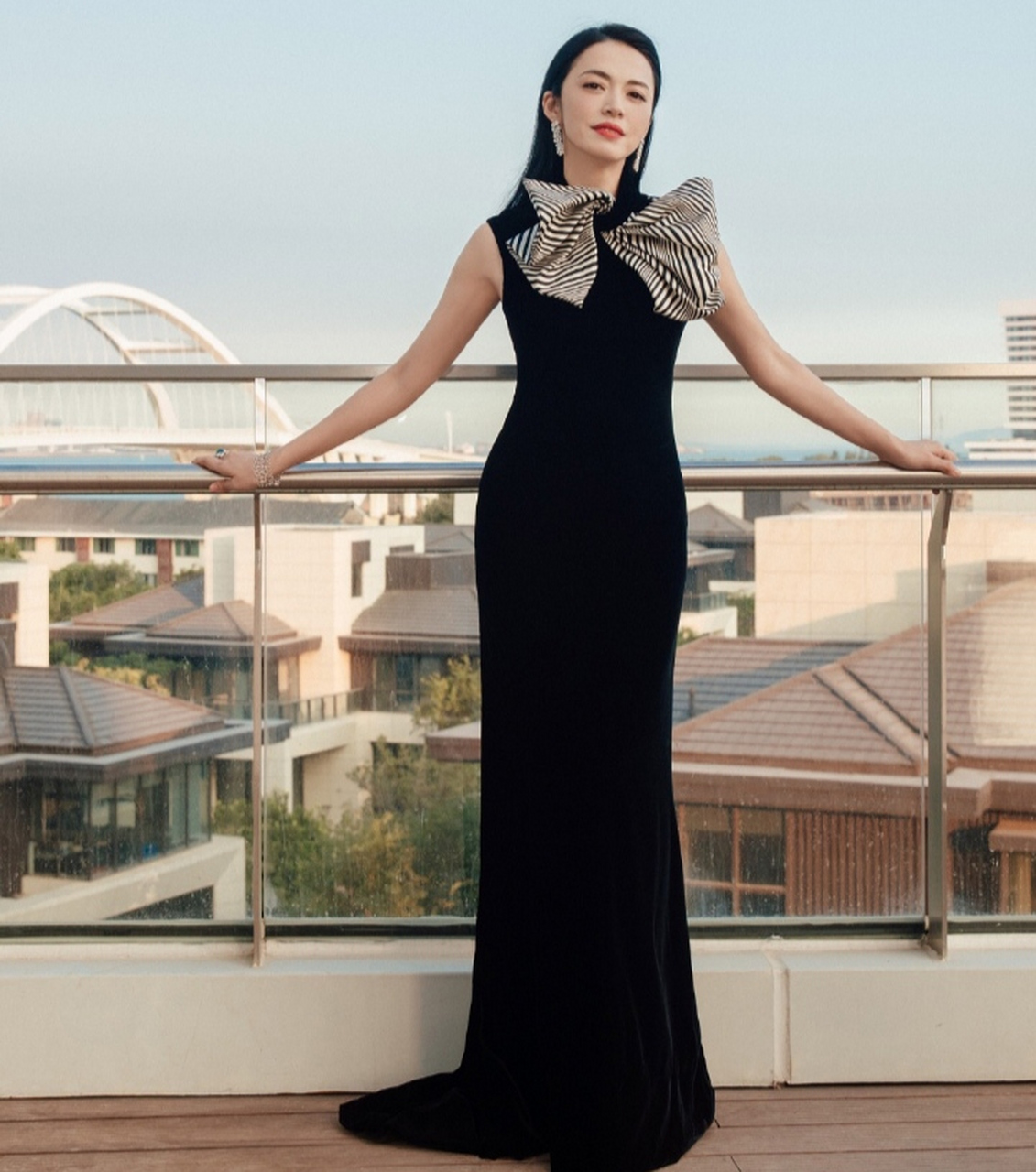 姚晨的红毯礼服,端庄,大气,不张扬,真的是太美了