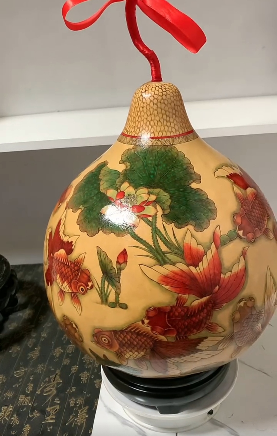 原来葫芦也能做成精美的艺术品