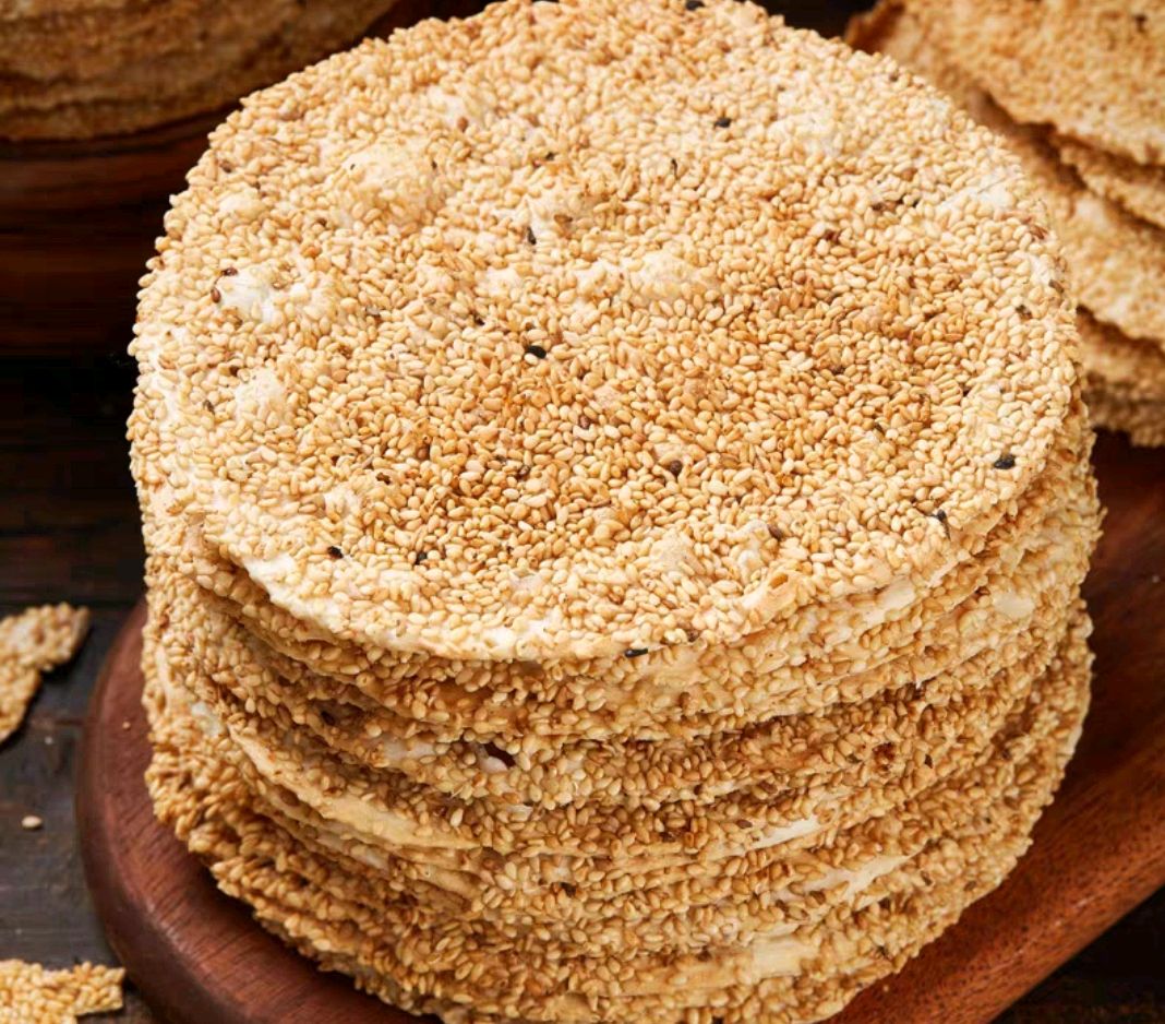 山东美食之一淄博周村烧饼