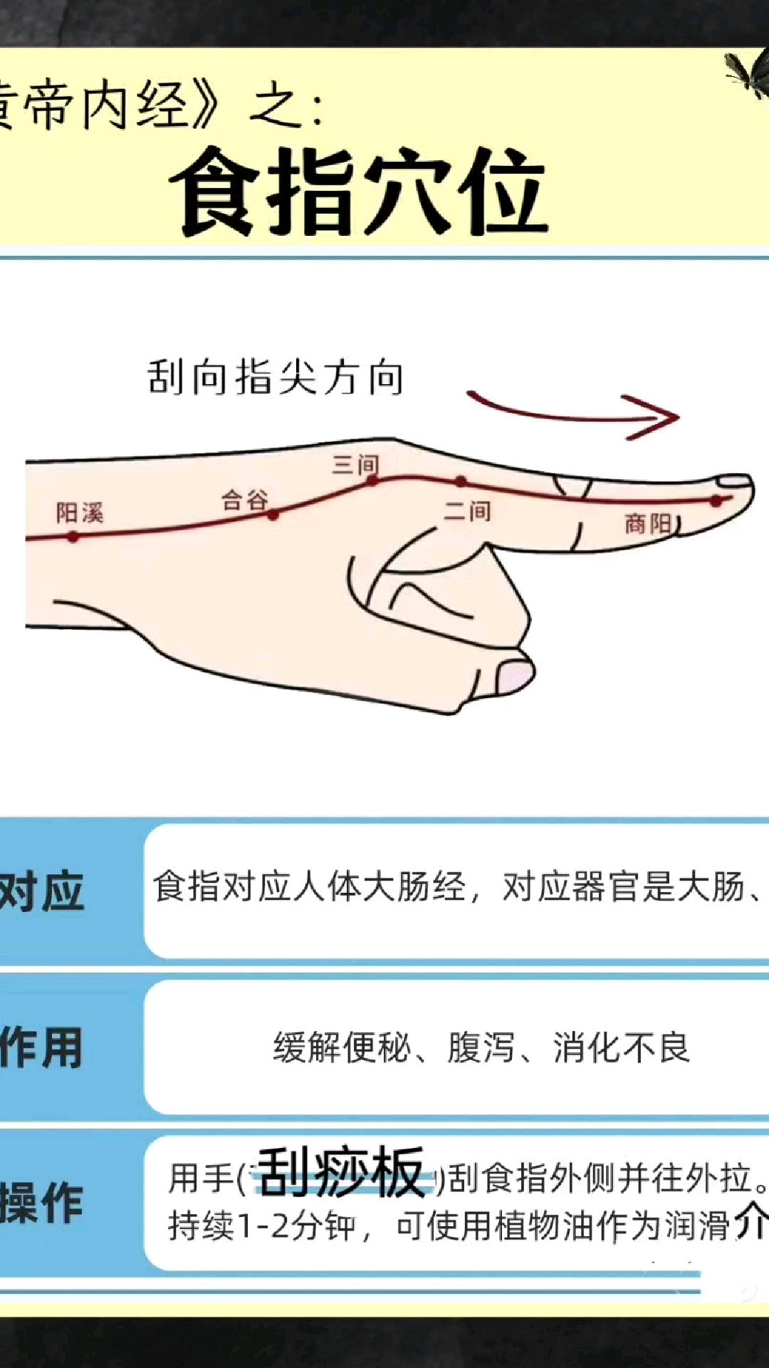 《皇帝内经》之:【食指穴位】.